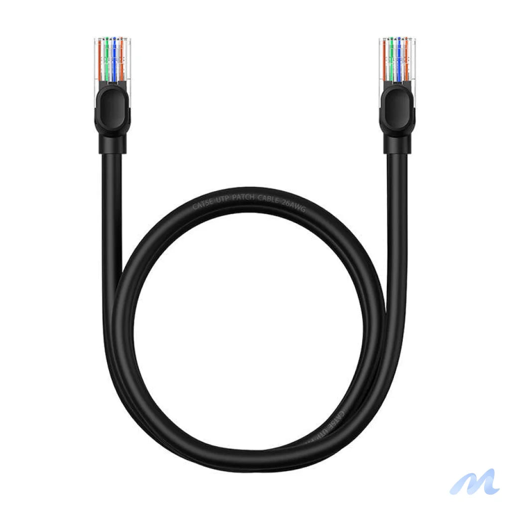 Baseus Ethernet CAT5, 1m network cable (black)