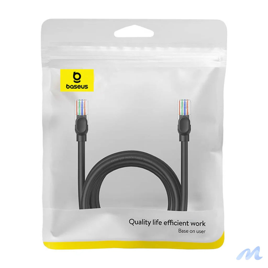 Baseus Ethernet CAT5, 5m network cable (black)