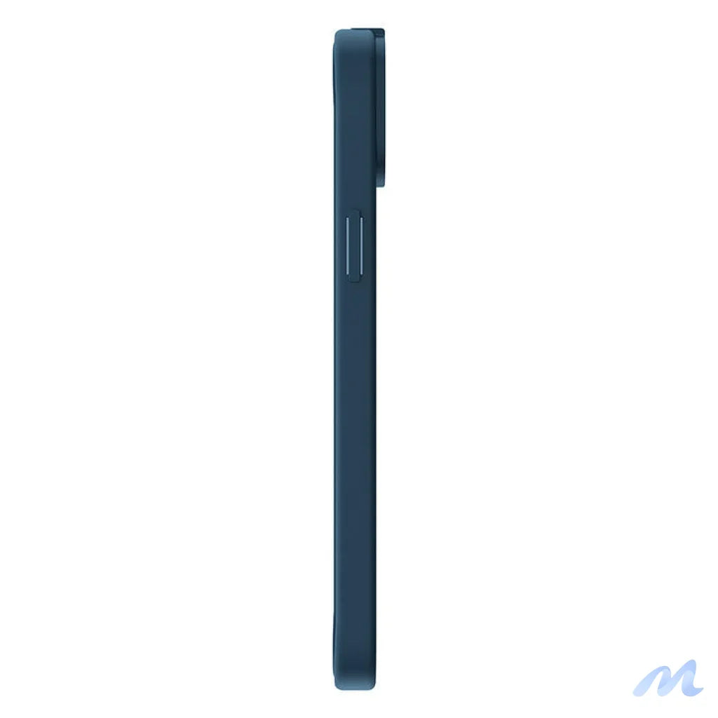 Baseus Frame Transparent Magnetic Case and Tempered Glass set for iPhone 14 Plus (blue)