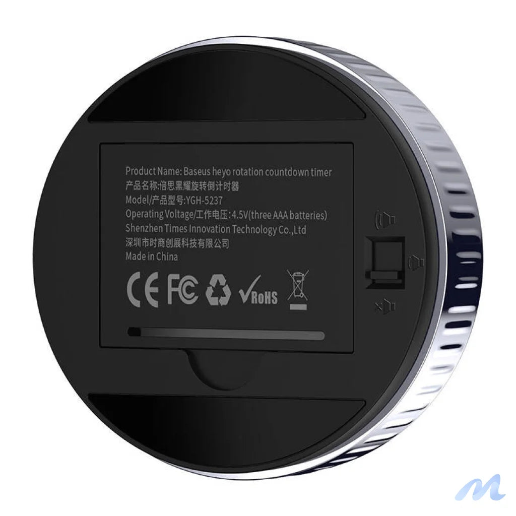 Baseus heyo rotation countdown timer Black