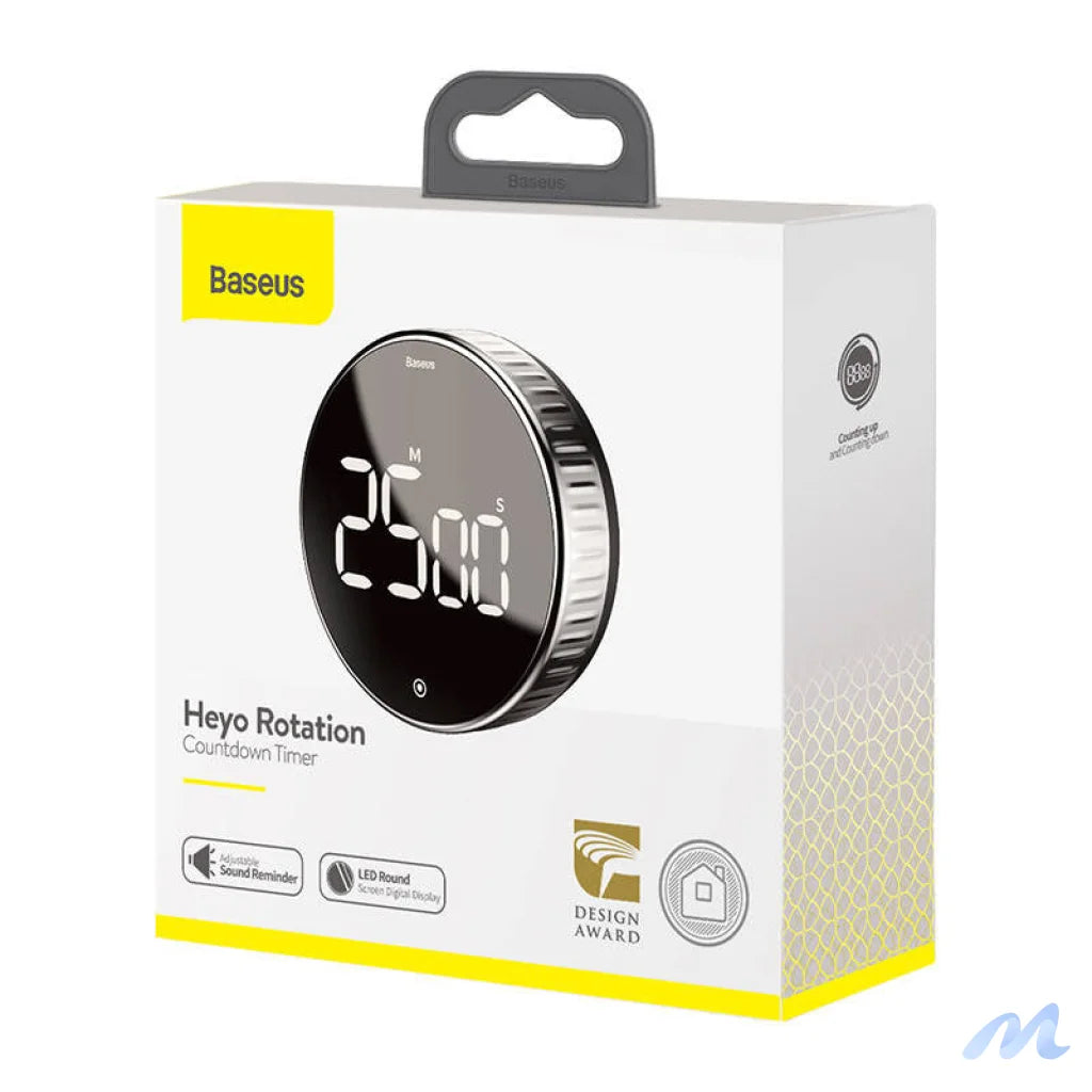 Baseus heyo rotation countdown timer Black