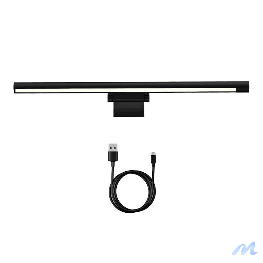 Baseus i-wok Pro series USB stepless dimming screen hanging light (fighting) Black