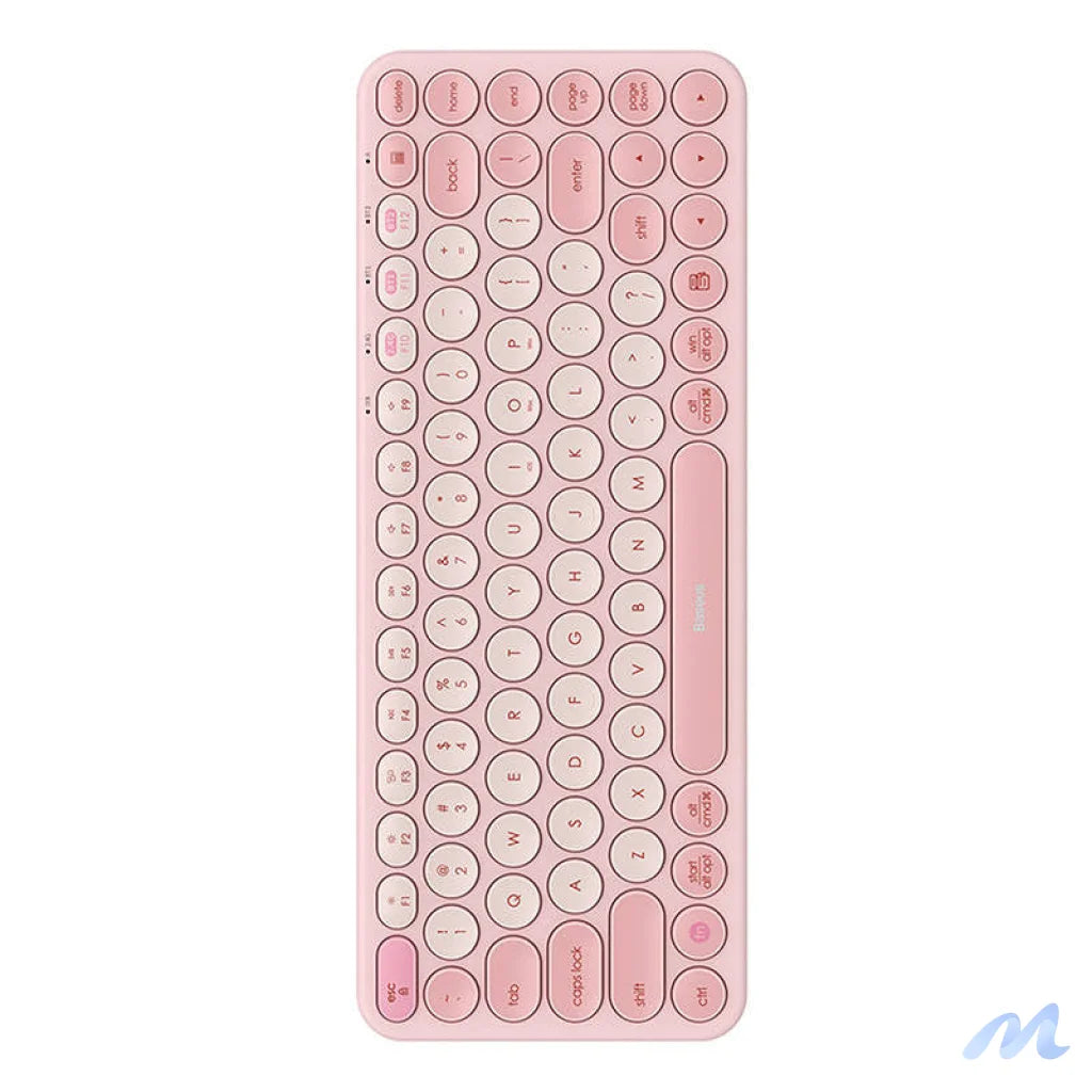 Baseus K01A Wireless Tri-Mode Keyboard Baby Pink