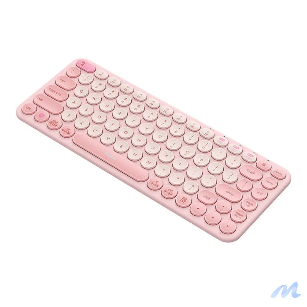 Baseus K01A Wireless Tri-Mode Keyboard Baby Pink