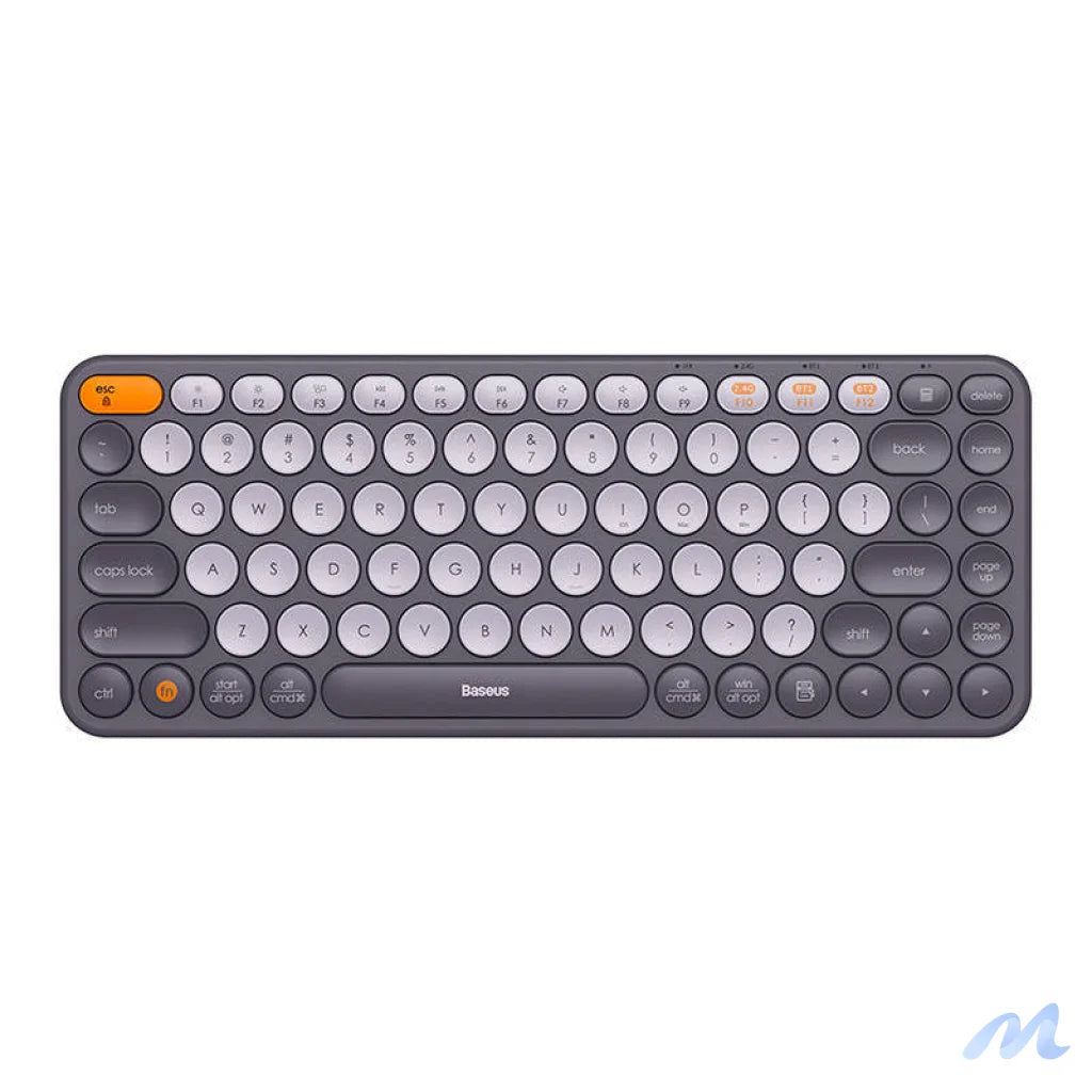 Baseus K01A Wireless Tri-Mode Keyboard Frosted Gray