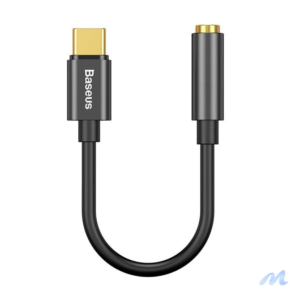 Baseus L54 Audio Adapter USB-C + mini jack 3,5mm (Black)
