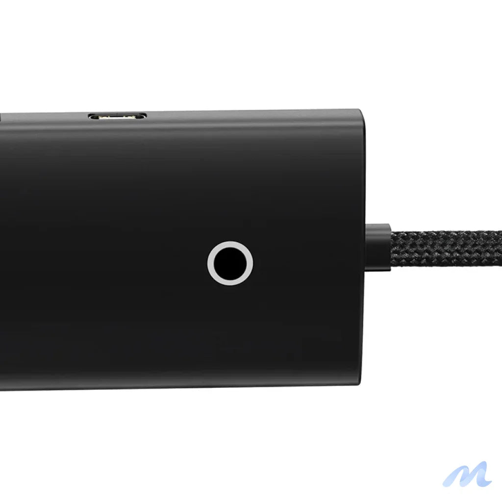 Baseus Lite Series Hub 4in1 USB-C to 4x USB 3.0 + USB-C, 1m (Black)