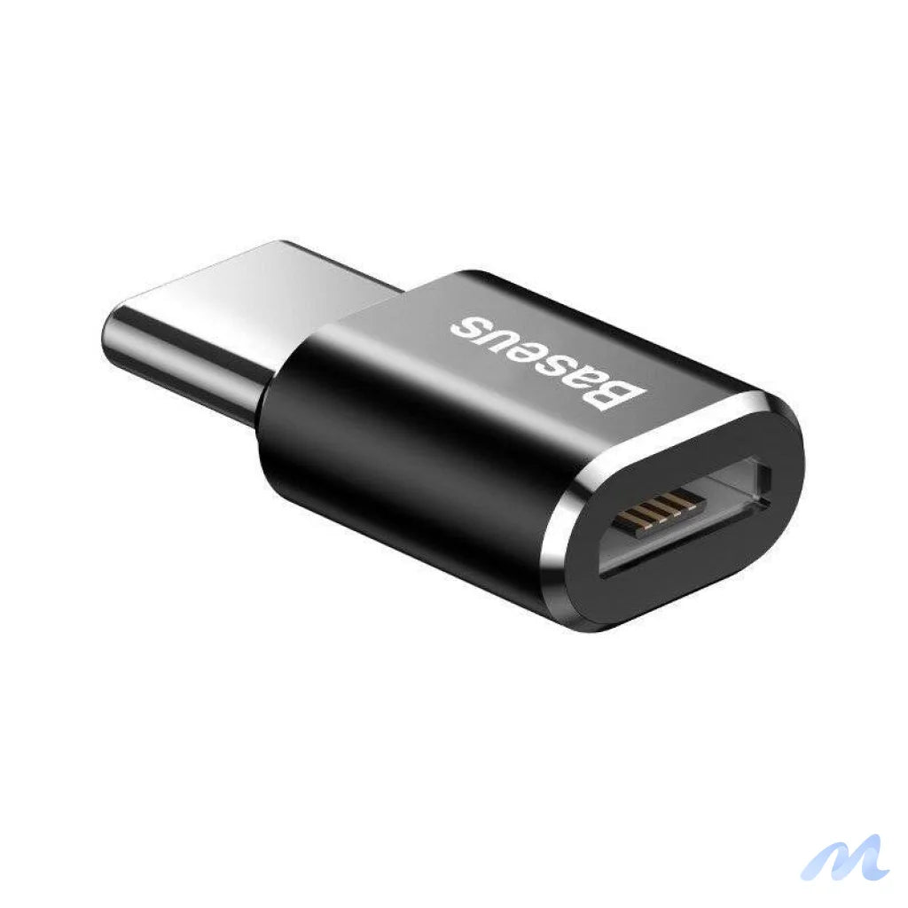 Baseus Micro USB to USB Type-C adapter - black