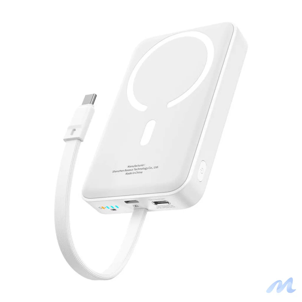 Baseus Mini 10000mAh 30W Magnetic Powerbank (white) Bayern Edition