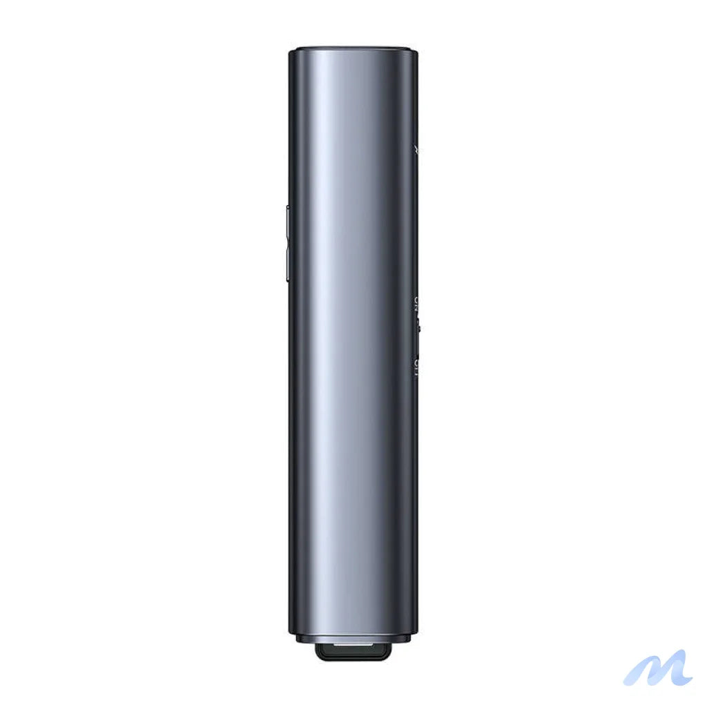 Baseus Orange Dot Multifunctionale remote control for presentation, with a green laser pointer - gray