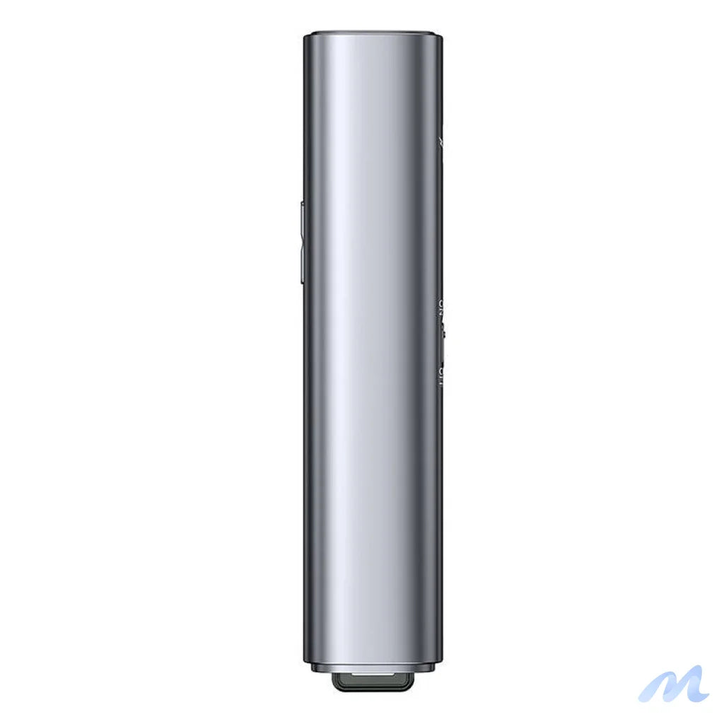 Baseus Orange Dot Multifunctionale remote control for presentation, with a laser pointer - gray