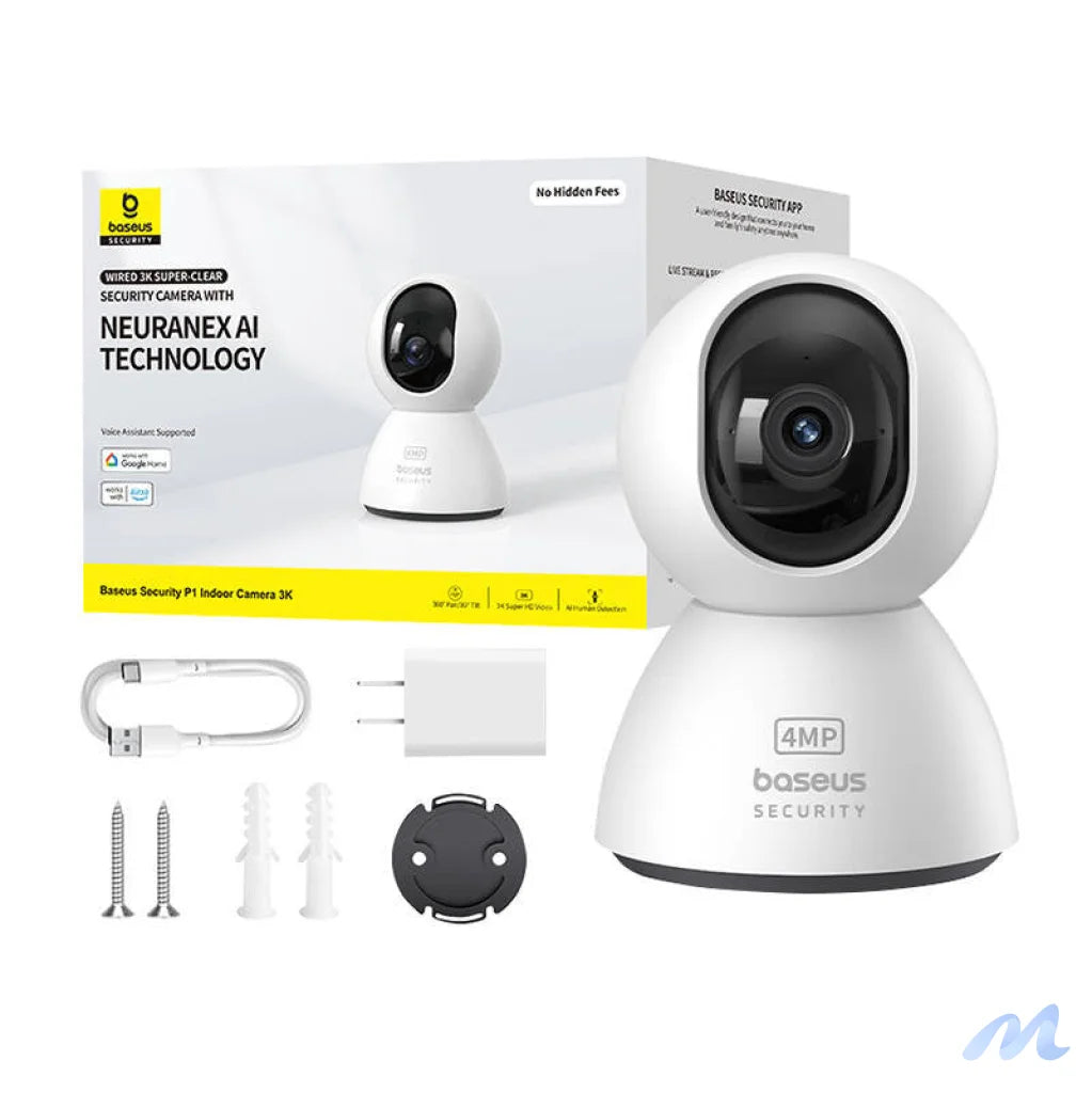 Baseus P1 3K Indoor Camera (White)