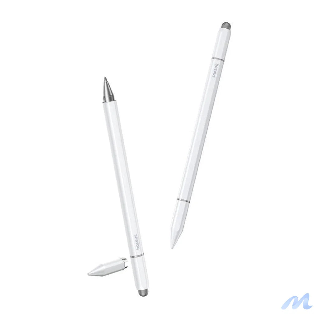 Baseus Smooth Writing III magnetic stylus 3in1 (white)