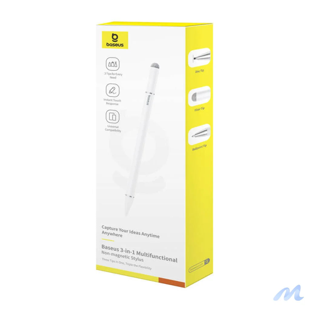 Baseus Smooth Writing III stylus Non-magnetic version (white)
