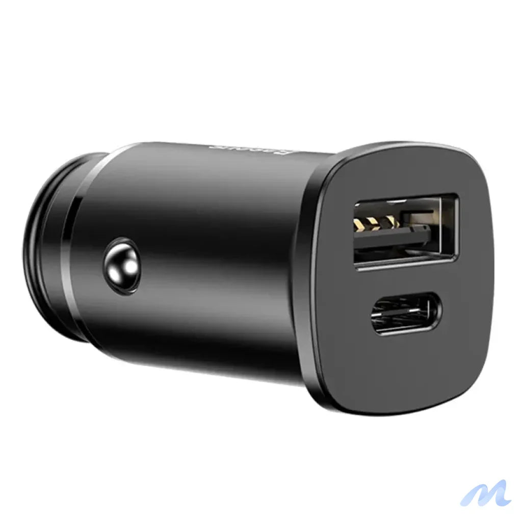 Baseus Square Car Charger PPS QC4.0 / PD3.0 5A 30W (black)