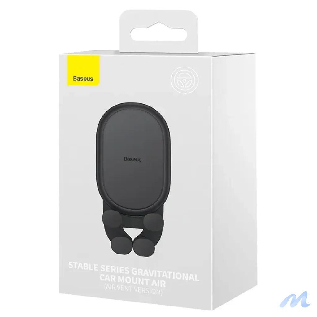 Baseus Stable Gravitational Car Phone Holder to Ventilation Grid (black)