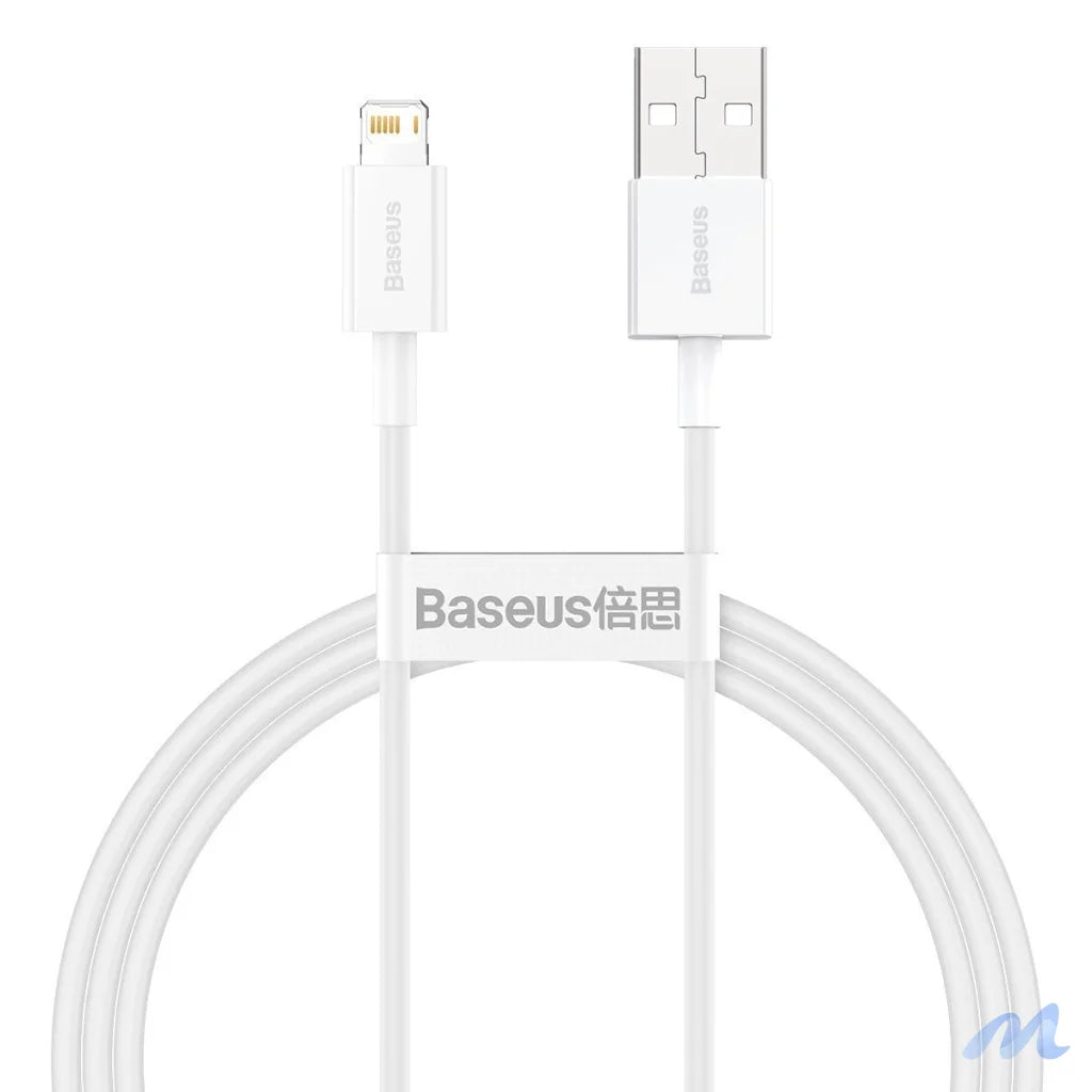 Baseus Superior Series Cable USB to Lightning, 2.4A, 1m (white)