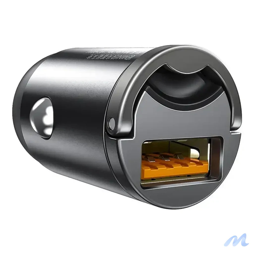 Baseus Tiny Star Mini Quick Charge Car Charger USB Port 30W Grey