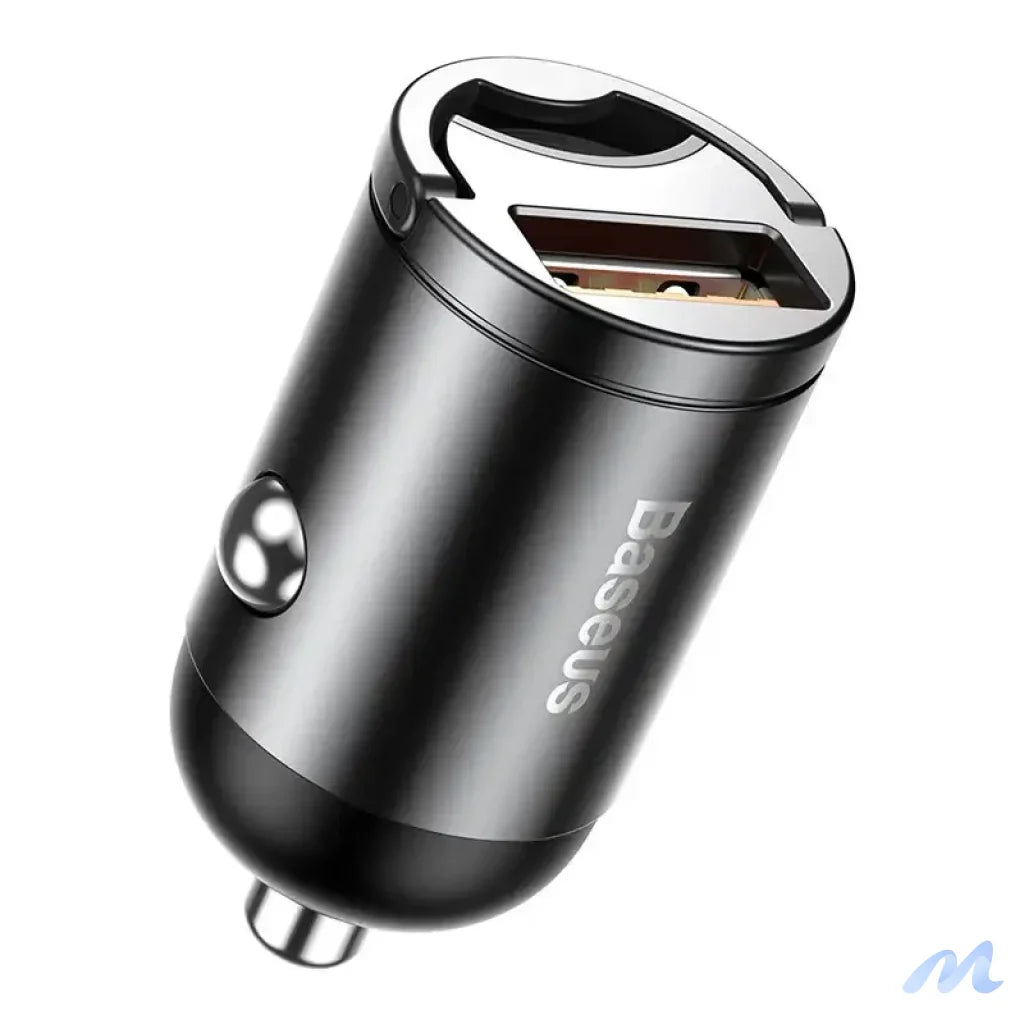 Baseus Tiny Star Mini Quick Charge Car Charger USB Port 30W Grey