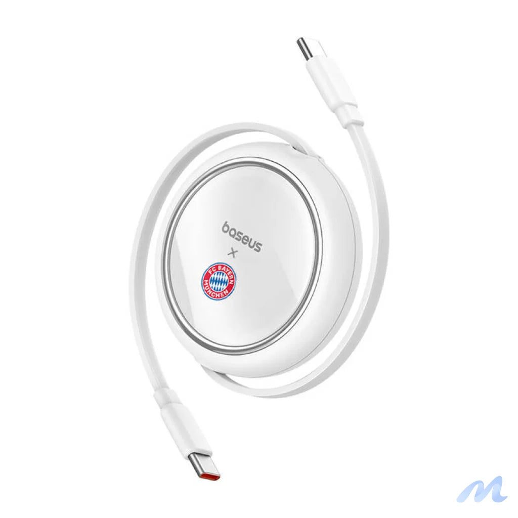 Baseus USB-C to USB-C 100W Charging Cable (White) Bayern Edition