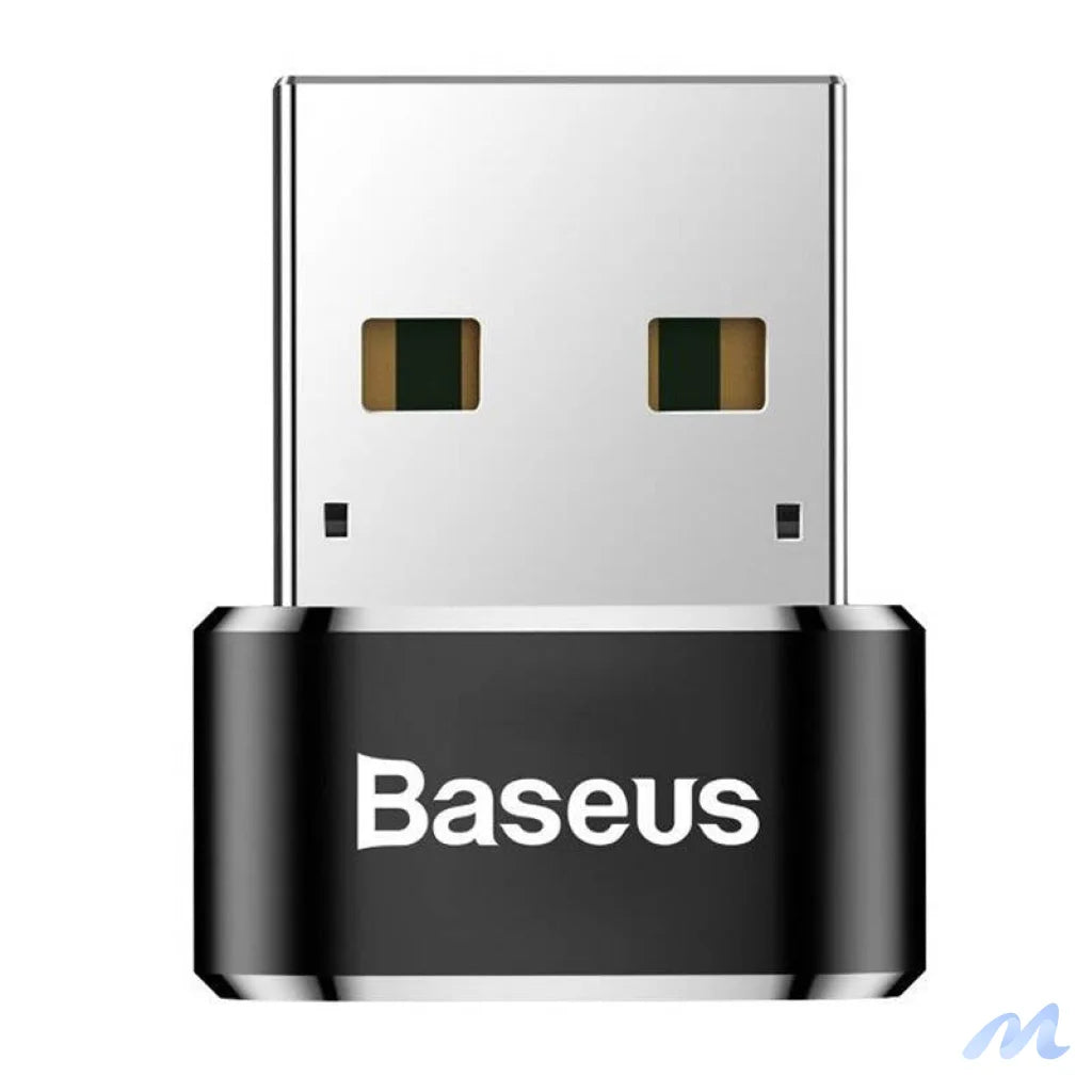 Baseus USB-C to USB-A adapter 3A (Black)