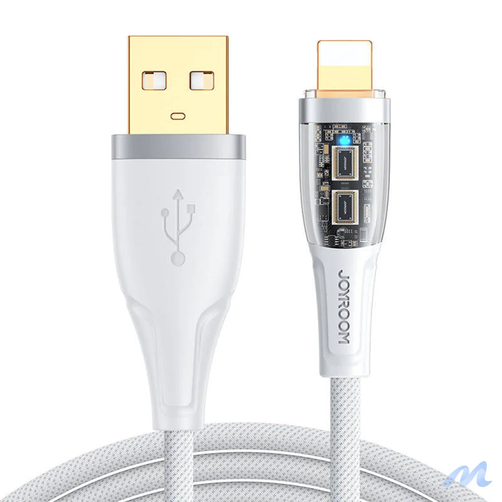 Cable to USB-A / Lightning / 2.4A / 1.2m Joyroom S-UL012A3 (white)