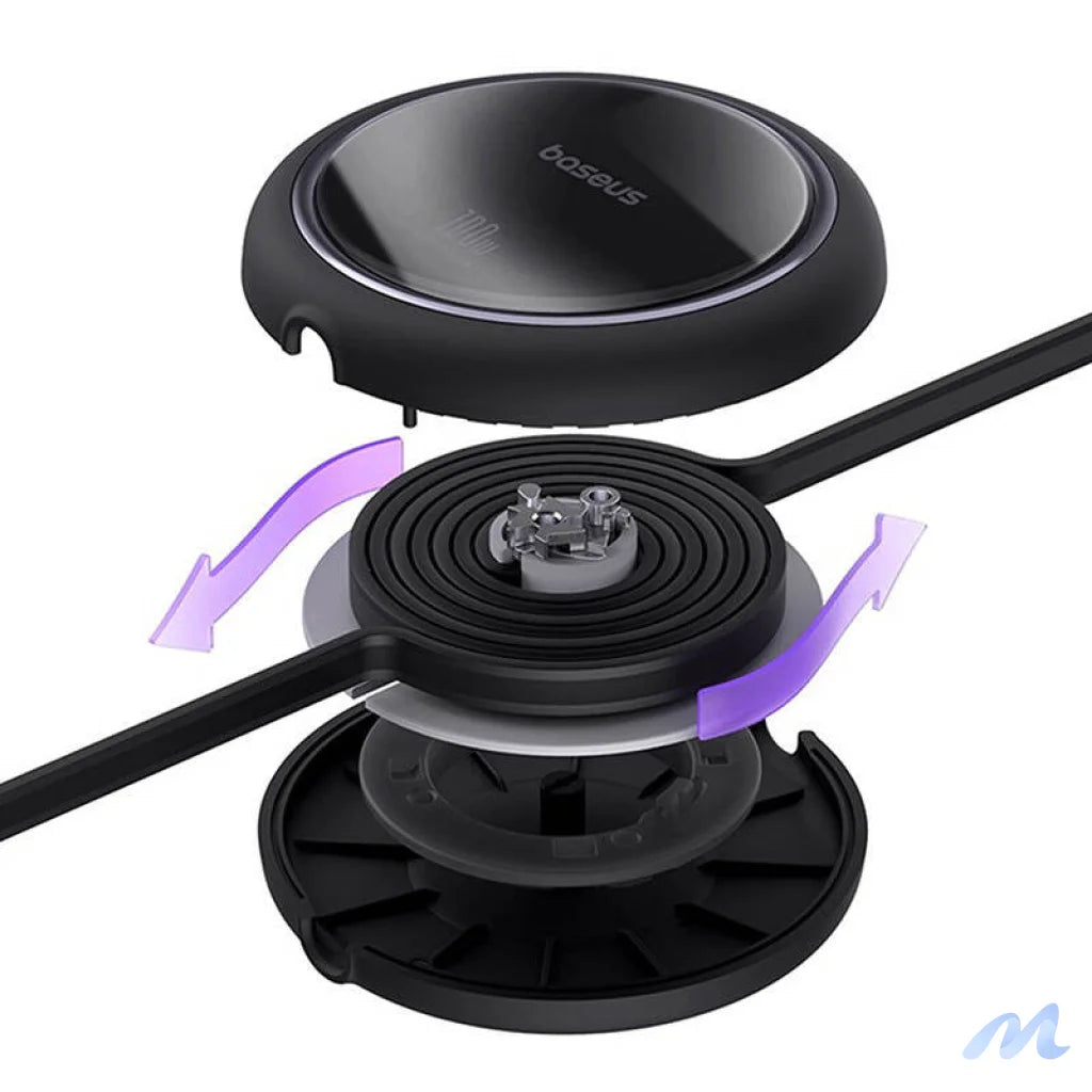 Cable USB-C to USB-C Baseus Free2Draw, PD, 100W, 1m (black)