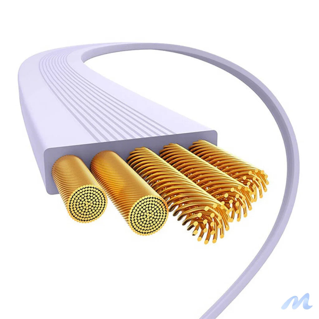 Cable USB-C to USB-C Baseus Free2Draw, PD, 100W, 1m (purple)