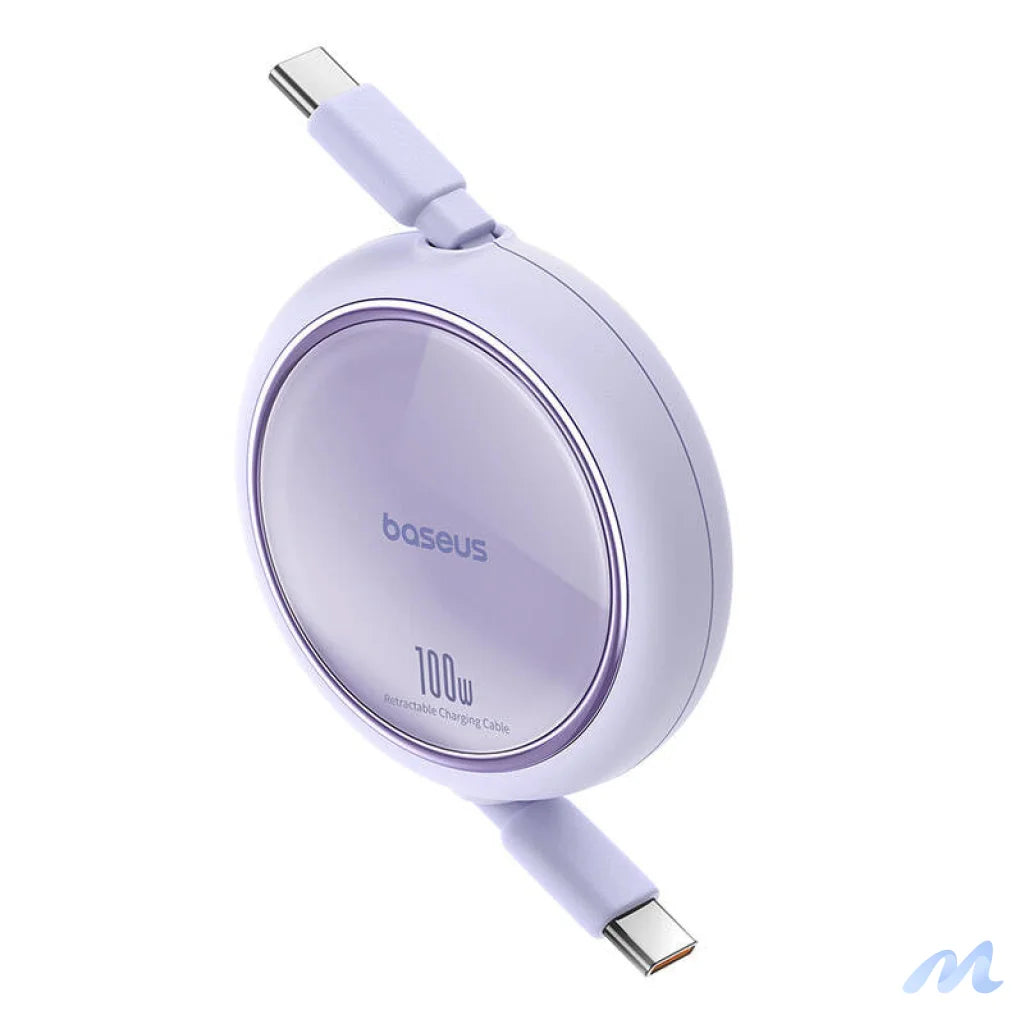 Cable USB-C to USB-C Baseus Free2Draw, PD, 100W, 1m (purple)