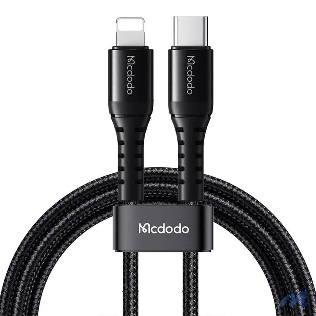 Cable USB-C to lightning Mcdodo CA-5630, 36W, 0.2m (black)