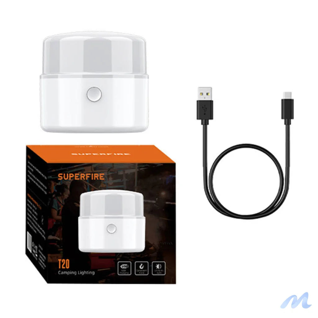 Camping lamp Superfire T20, 180lm, USB