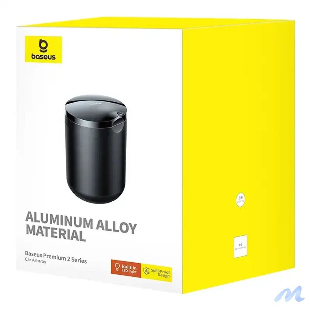 Car Ashtray Baseus Premium 2 (black)