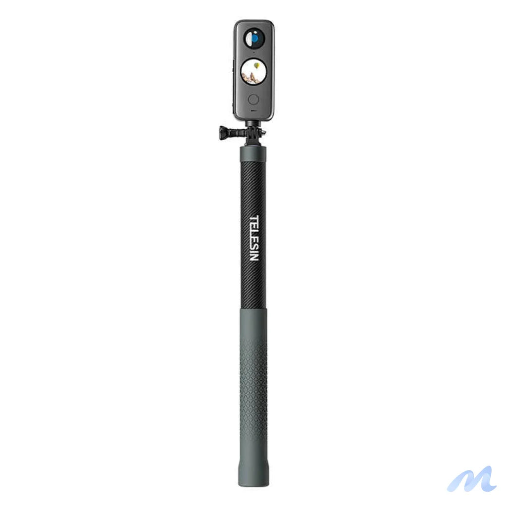 Carbon fiber selfie stick with 3m length Telesin for cameras GP-MNP-300-3