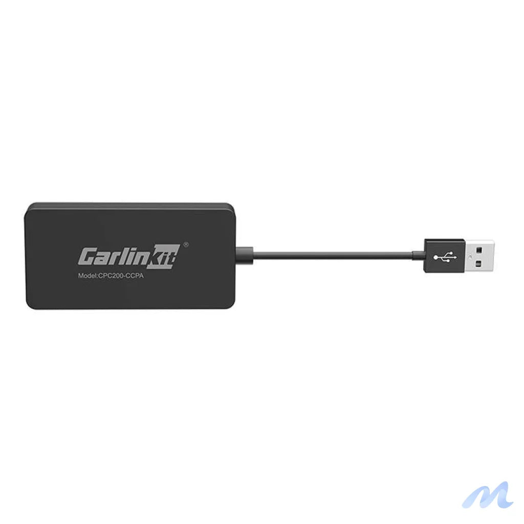 Carlinkit CCPA wireless adapter Apple Carplay/Android Auto (black)