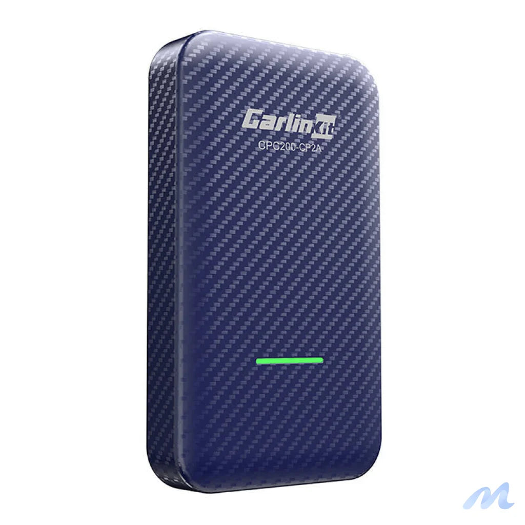Carlinkit CP2A wireless adapter Apple Carplay/Android Auto (blue)