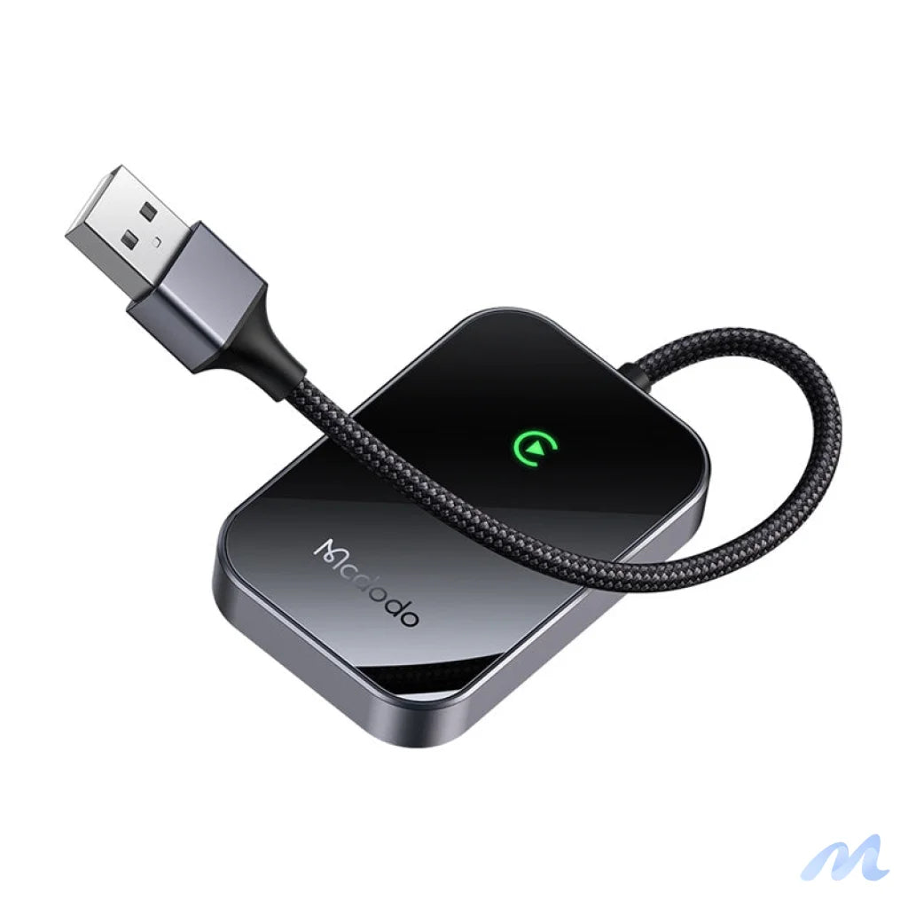 CarPlay wireless adapter with USB cable McDodo CA-7210 black