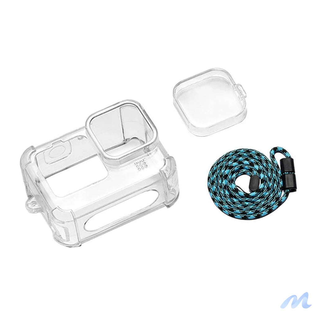 Case with Lens Cap and Neck Strap PULUZ for GoPro Hero 9 / 10 / 11
