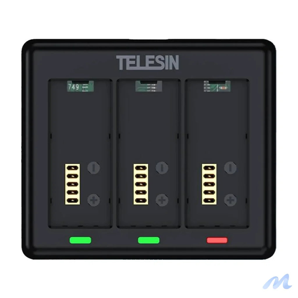 Charger for 3 batteries for GoPro HERO 13 Telesin (S0-BCG-12-TGP)