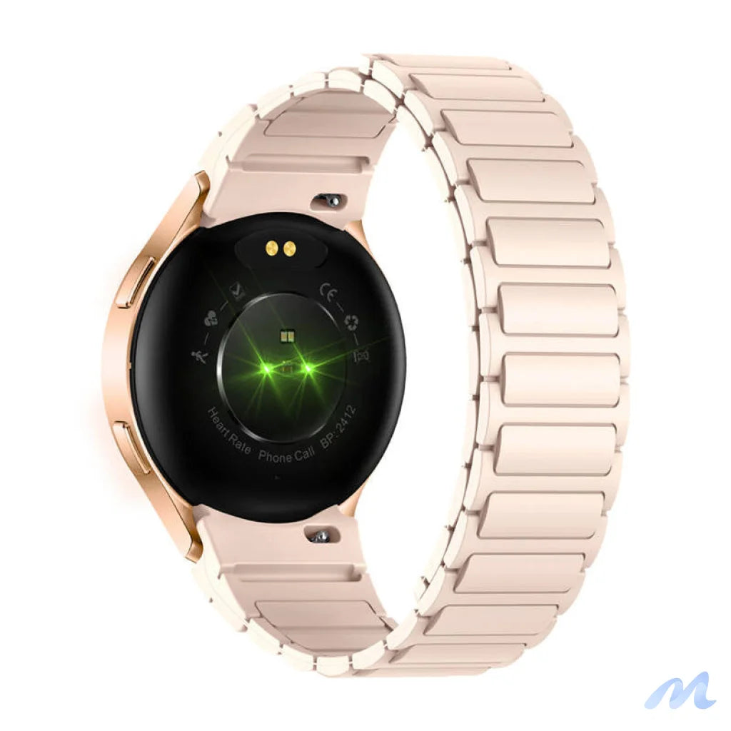 Colmi i28 Ultra smartwatch with magnetic strap (gold)