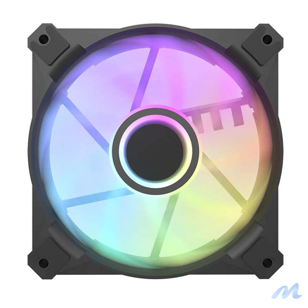 Computer fan set Darkflash INF8 ARGB, 3in1 120x120 (black)