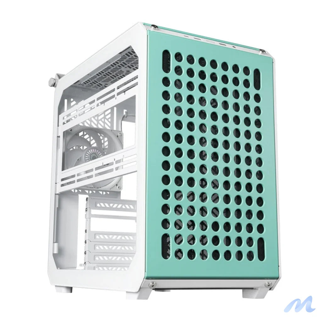 Cooler Master Qube 500 Flatpack Macaron computer case (green)