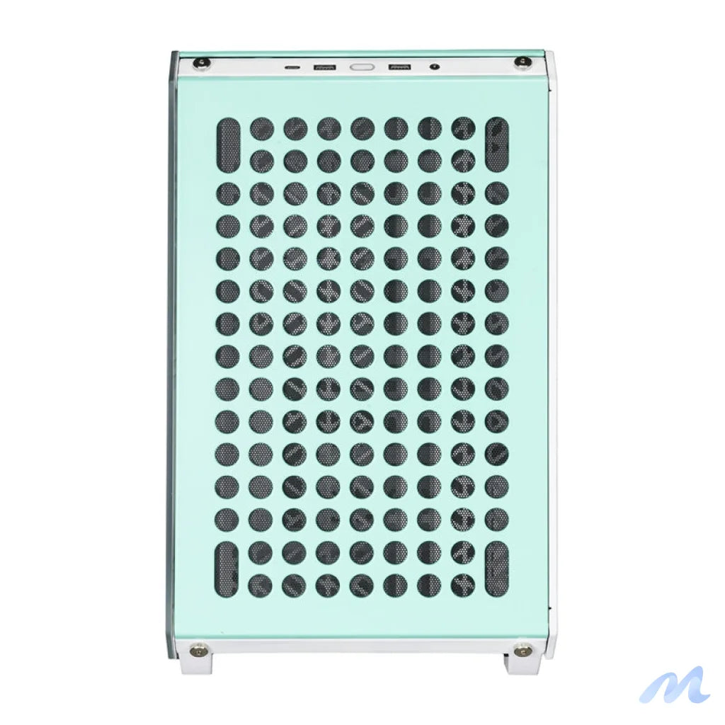 Cooler Master Qube 500 Flatpack Macaron computer case (green)