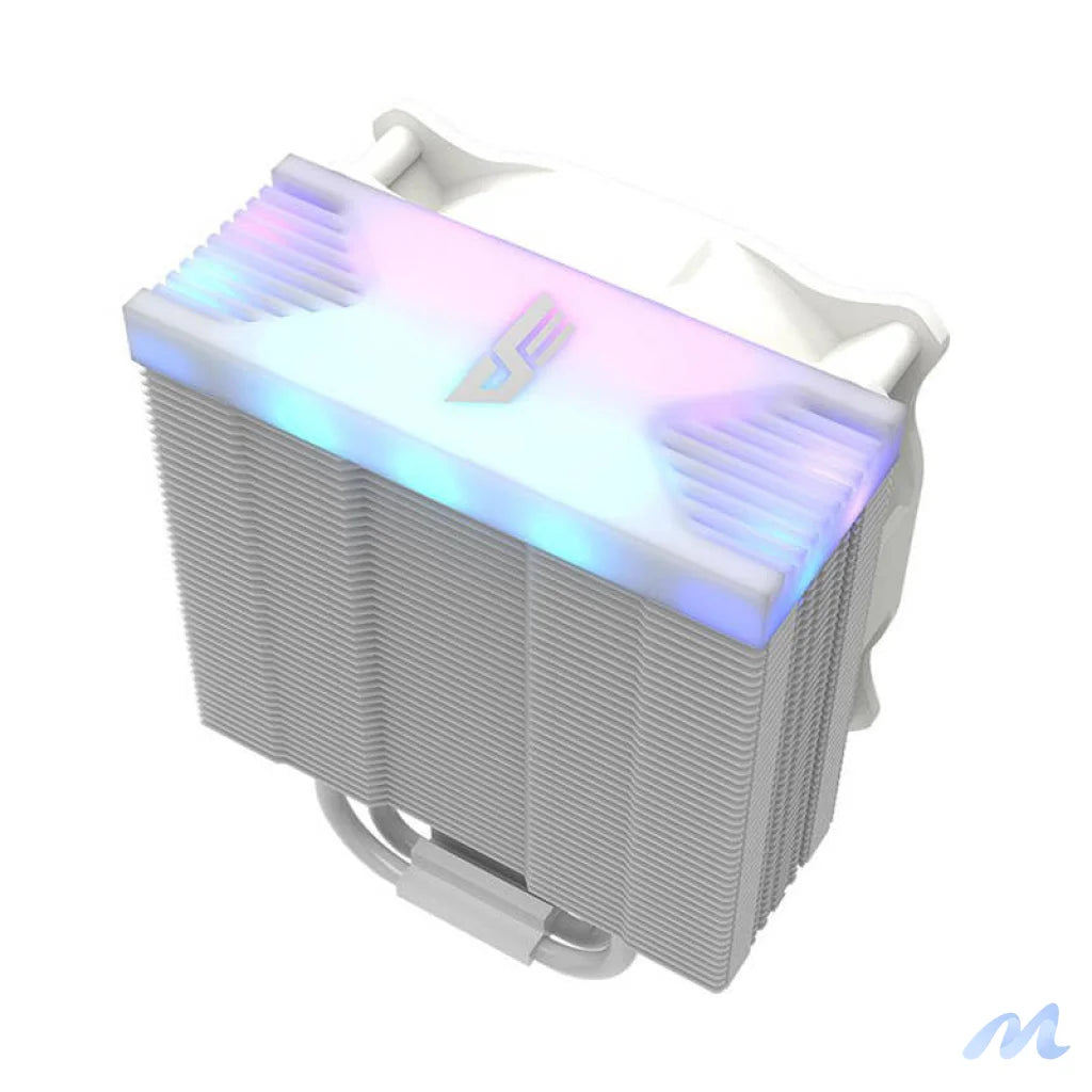 CPU active cooling Darkflash Darkair LED (heatsink + fan 120x120) white