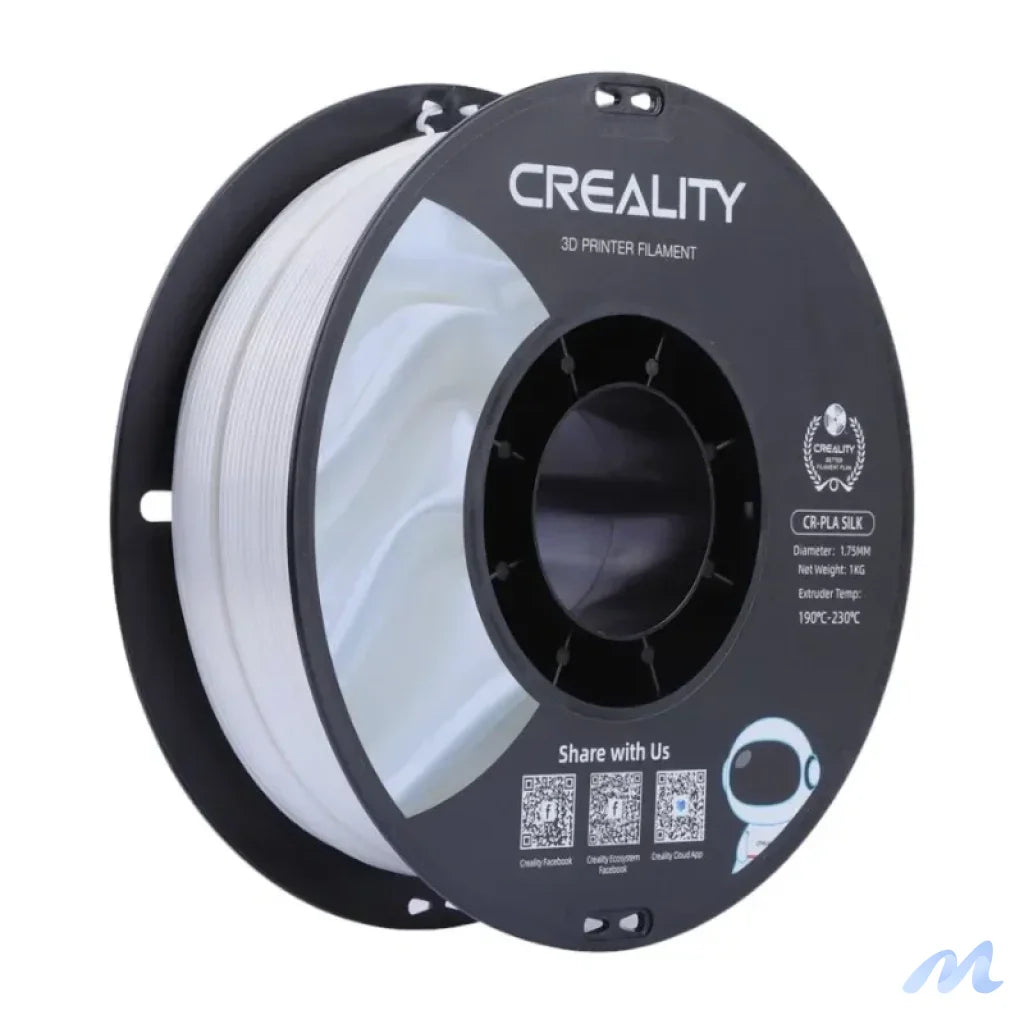CR-Silk PLA Filament Creality (White)