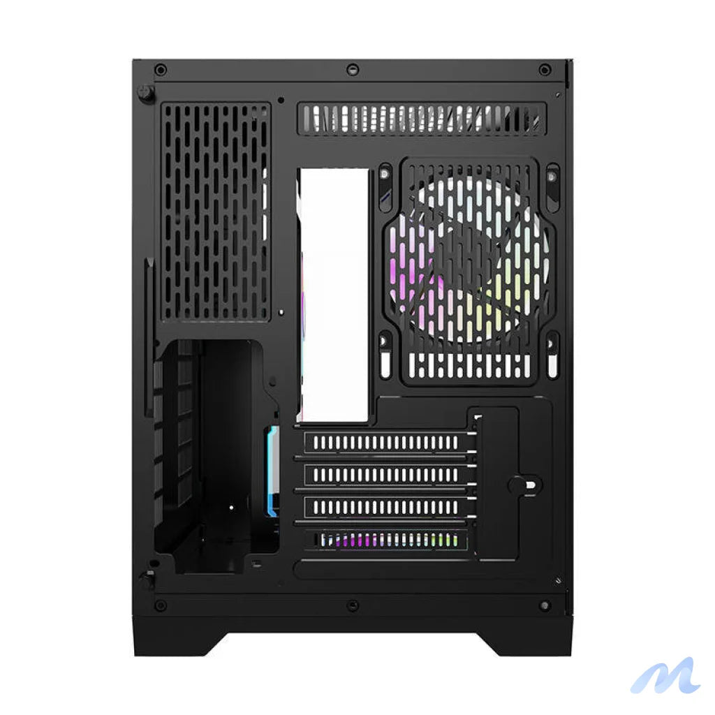 Darflash FT350 computer case + 5 aRGB fans (black)