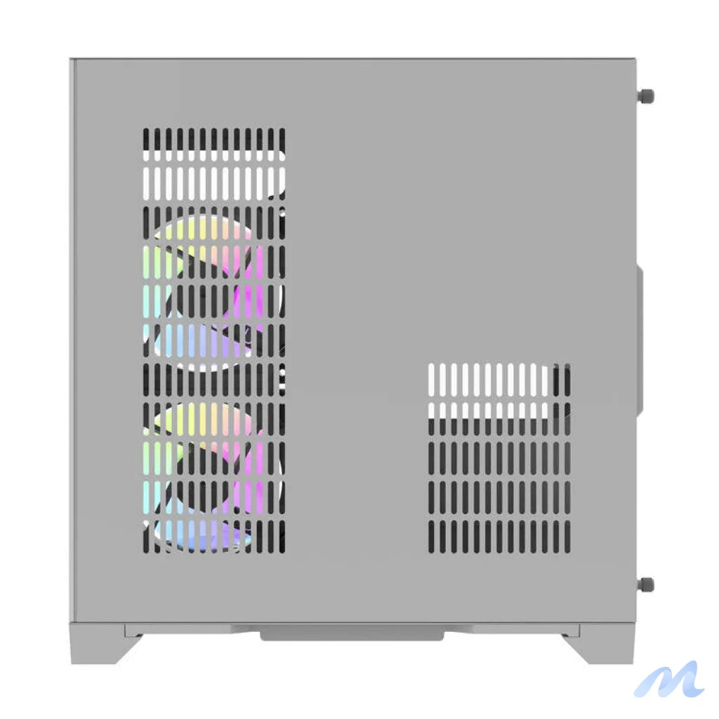 Darflash FT350 computer case + 5 aRGB fans (white)