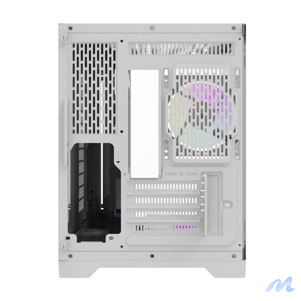 Darflash FT418 computer case + 6 aRGB fans (white)