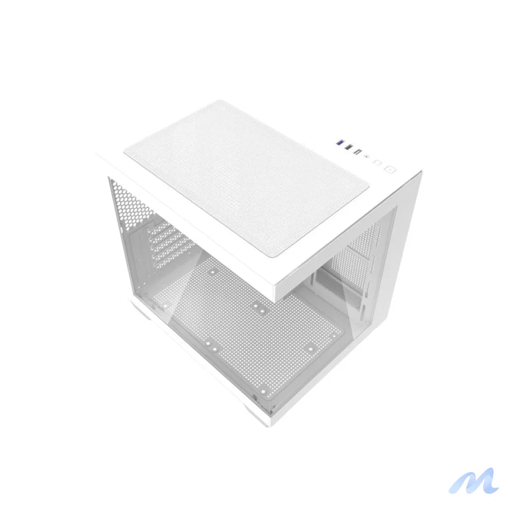 Darkflash C275P computer case without fans (White)