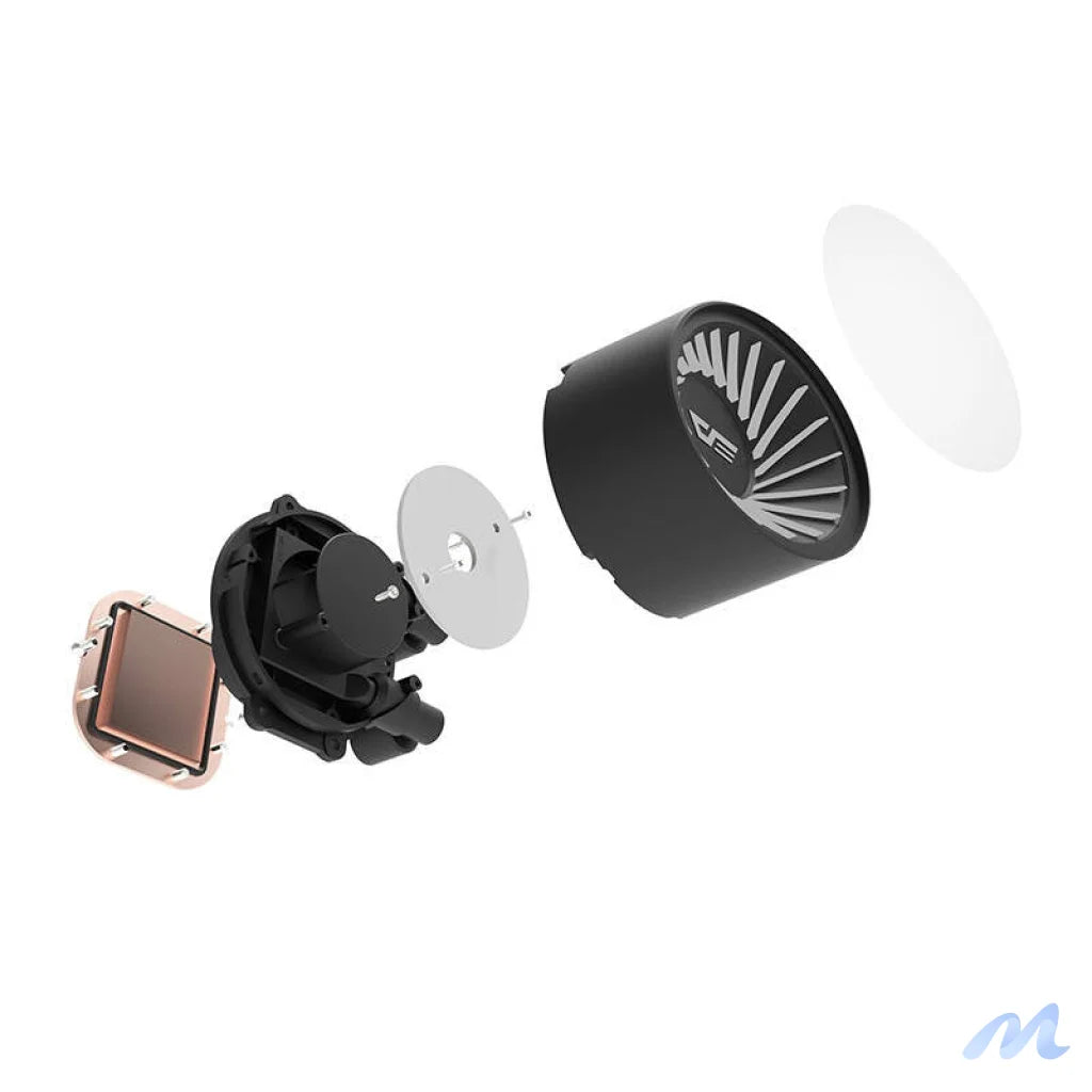 Darkflash DCS240 CPU liquid cooling (black)