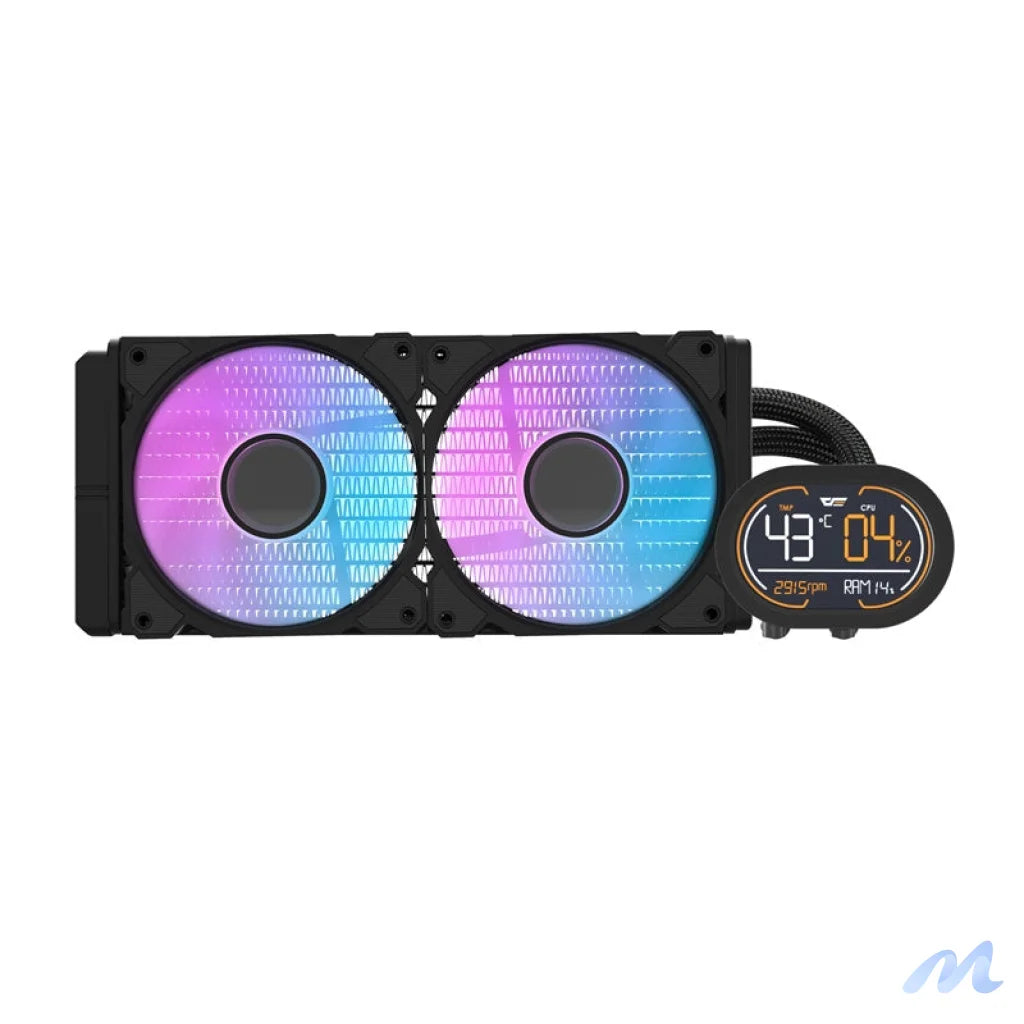 Darkflash DH240D CPU water cooler (black)